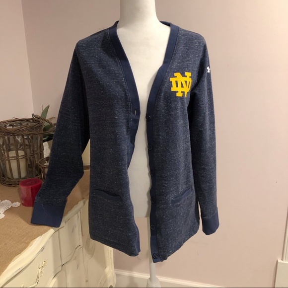 Under Armour Notre Dame Sweater/Cardigan - Picture 1 of 5